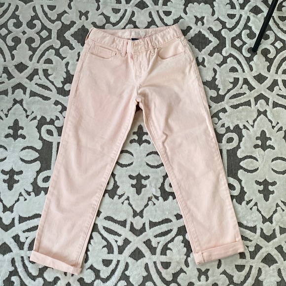 GAP Girls Cream Colour Jeans Size 10 - Picture 1 of 5